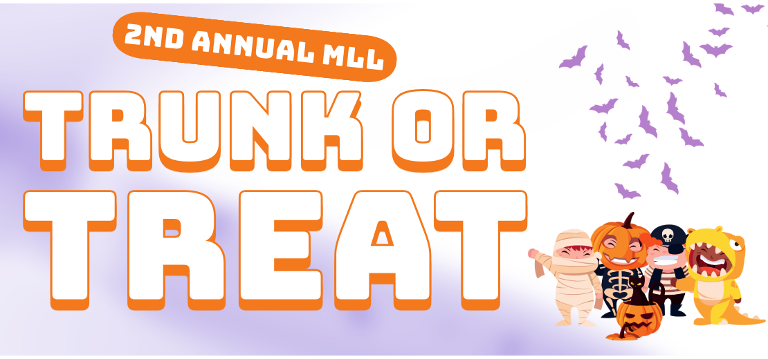 2nd Annual Trunk-or-Treat - Sat 10/26, 6:30-8:30